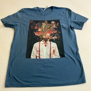 Frank Moth blue t shirt